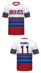 image of front and back of jersey