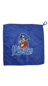image of blue rally towel