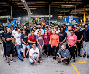 Image of Full Press Apparel’s Production Team