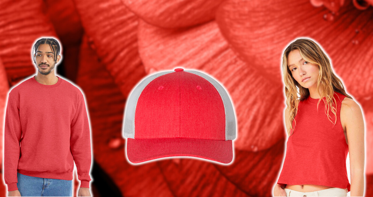 radiant red