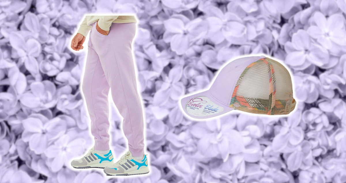 pastel lilac